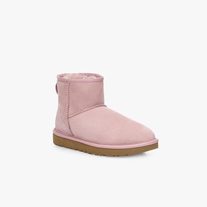 Ugg Classic Mini II Women Classic Boots Pink (0739ZHTKJ)